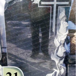 Памятник №ц21 "Крест в розах"