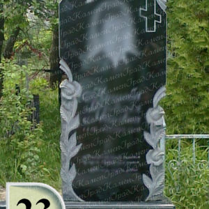 Памятник №ц23 "Крест в розах"