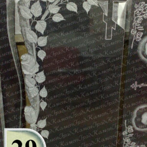 Памятник №ц29 "Крест в розах"