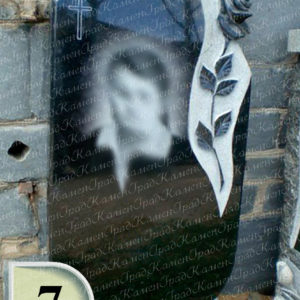 Памятник №ц7 "Полированная роза"