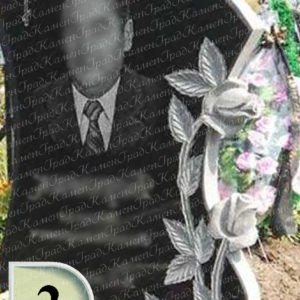 Памятник №ц2 "В розах"