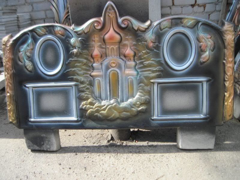 Чем покрасить памятник из бетона