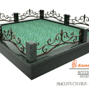 Кованая ограда №1