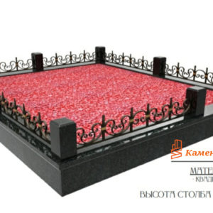 Кованая ограда №2