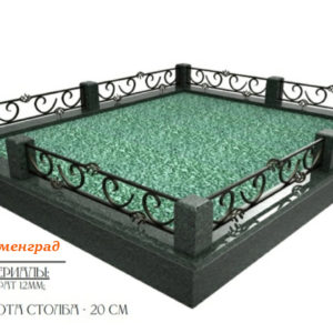 Кованая ограда №4