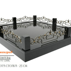 Кованая ограда №8