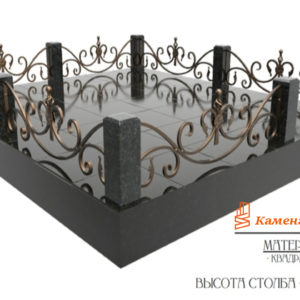 Кованая ограда №9