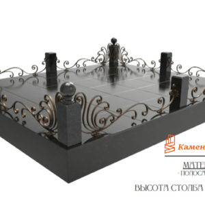 Кованая ограда №10