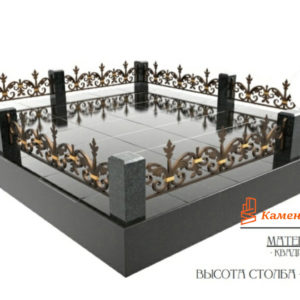 Кованая ограда №14