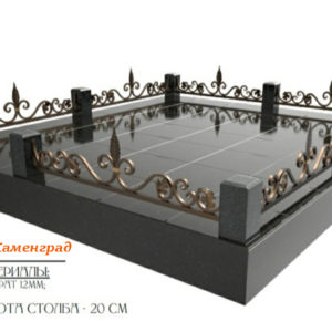 Кованая ограда №16