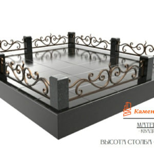 Кованая ограда №18