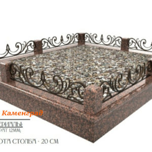 Кованая ограда №20