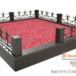 Кованая ограда №21