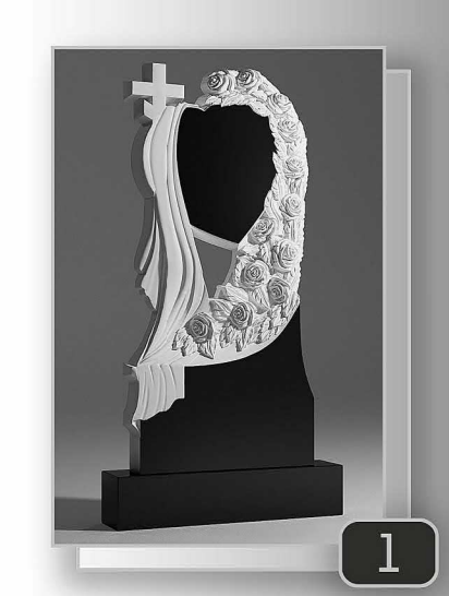 Фрезерованный памятник №1 Фрезерованный памятник №1