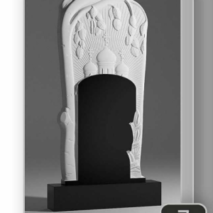 Фрезерованный памятник №7