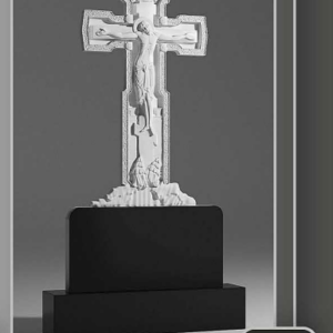 Фрезерованный памятник №8